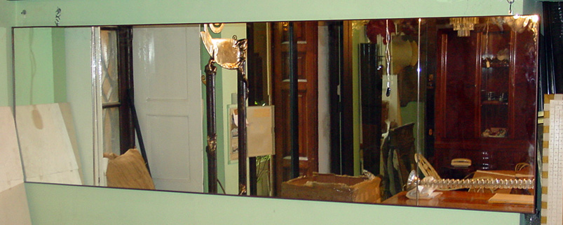 Specchio con Vintage Profilo sottile tripartito del XX Secolo Anni 40 Opera originale e disponibile - Robertaebasta® Art Gallery opere d’arte esclusive.
